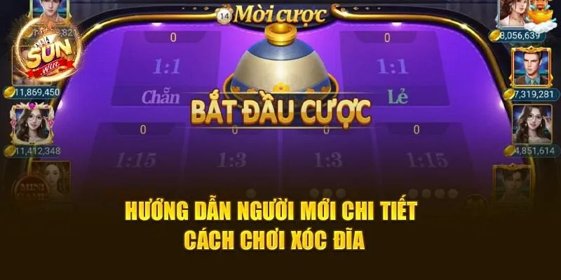 Xóc Đĩa Sunwin - Lối Chơi Dân Gian Gây Nghiện Mỗi Ngày 2 Hướng dẫn người mới chi tiết cách chơi Xóc Đĩa